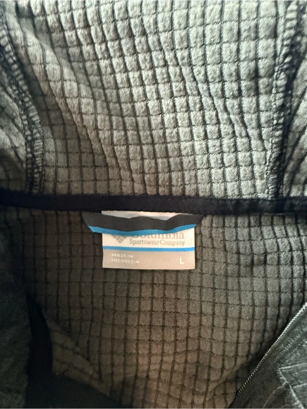 Columbia Men's Charcoal Hooded Full-Zip Jacket
